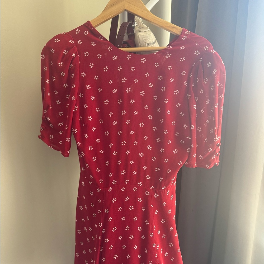 REFORMATION floral dress (mini)